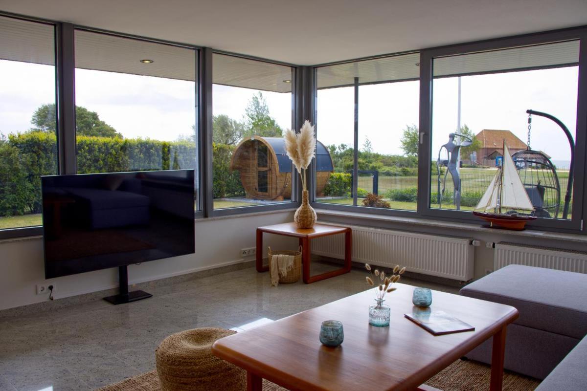 Inselblume 82 - Bungalow Am Suedstrand Mit Meerblick Burgtiefe auf Fehmarn Kültér fotó