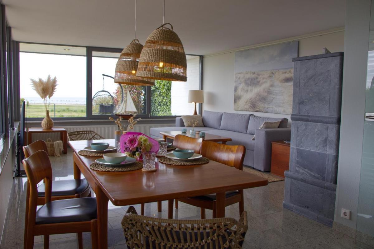 Inselblume 82 - Bungalow Am Suedstrand Mit Meerblick Burgtiefe auf Fehmarn Kültér fotó